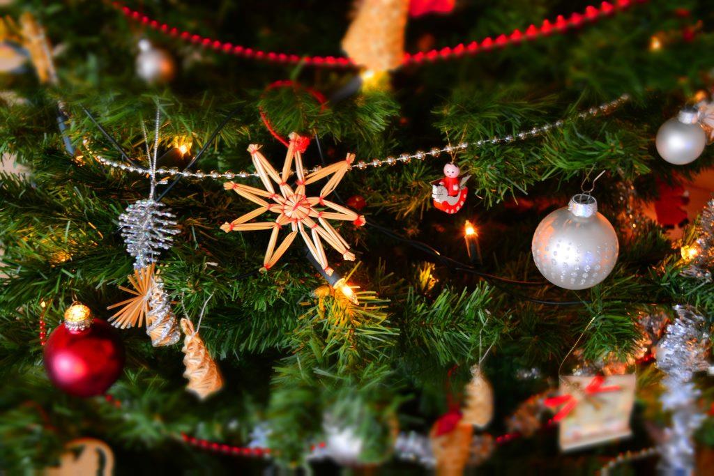 Christmas tree with decorations