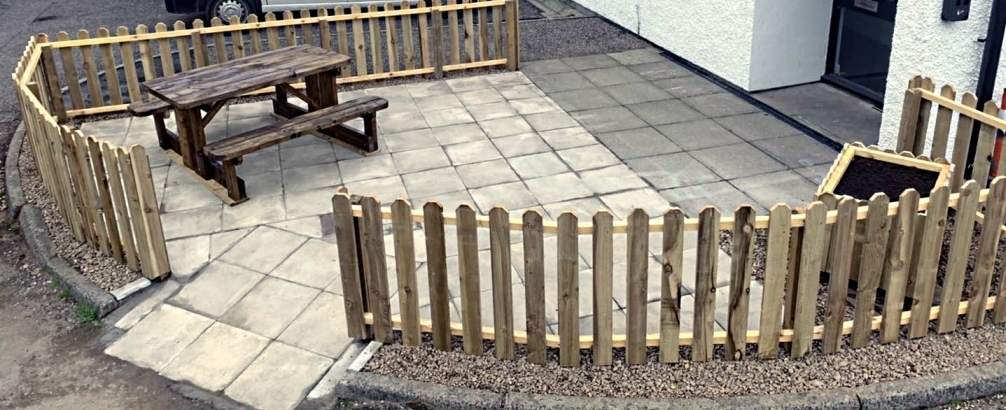 our new entrance header