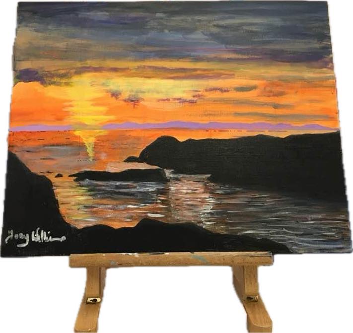 Painting by Tony Williams